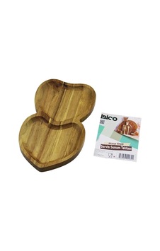 Akasya Kalpli 2 Bölmeli Ahşap Servis Sunum Tepsi - Tahtası 25 X 14 X 1.4cm 5468 Diğer Akasya Kalpli 2 Bölmeli Ahşap Servis Sunum Tepsi - Tahtası 25 X 14 X 1.4cm 5468 Diğer
