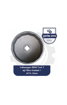 Servis Volkswagen-bmw-ford Yağ Filitre Anahtarı 14x74.15mm Servis Volkswagen-bmw-ford Yağ Filitre Anahtarı 14x74.15mm