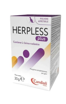 Candioli Herpless Plus Toz Kedi İçin L-lizin Bağışıklık Destekleyici 30 Gr