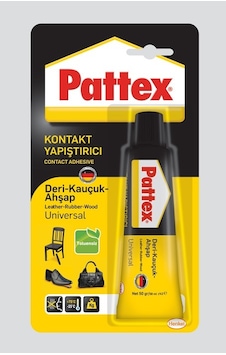 Pattex Kontakt Yapıştırıcı 50g - Deri, Kauçuk Ve Ahşap İçin Güçlü Ve Dayanıklı Yapışma