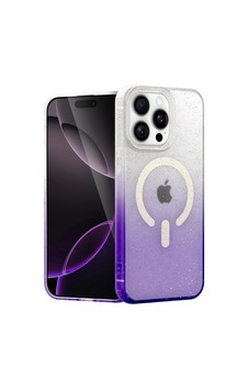 Apple İphone 14 Pro Pummel Shiny Magsafe Kapak - Mor Apple İphone 14 Pro Pummel Shiny Magsafe Kapak - Mor