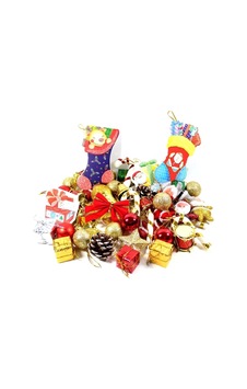 100 Parça Noel Süs Yılbaşı Ağacı Noel Süsleme Seti Diğer 100 Parça Noel Süs Yılbaşı Ağacı Noel Süsleme Seti Diğer