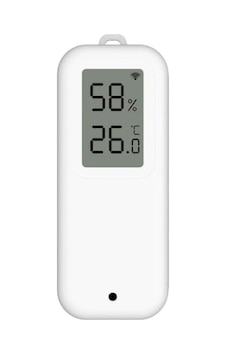 Zigbee Mini Lcd Ekranlı Sıcaklık Ve Nem Sensörü Tuya - Smartlife, Zigbee2mqtt Uyumlu Ip65 Zigbee Mini Lcd Ekranlı Sıcaklık Ve Nem Sensörü Tuya - Smartlife, Zigbee2mqtt Uyumlu Ip65