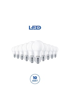 Rtl01125-10 Rother A60 Led Ampul 15w E27 1520 Lümen 3000k Sarı Işık Enerji Tasarruflu Ampul 10 Adet Rtl01125-10 Rother A60 Led Ampul 15w E27 1520 Lümen 3000k Sarı Işık Enerji Tasarruflu Ampul 10 Adet