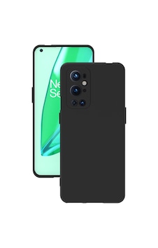 Oneplus 9 Pro Kılıf Kamera Korumalı Silikon Rubber Arka Kapak Siyah