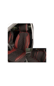 Dacia Sandero 2022 Lüx Oto Koltuk Minderi Ön Arka 5'li Set Elegance Serisi Siyah Kırmızı Dacia Sandero 2022 Lüx Oto Koltuk Minderi Ön Arka 5'li Set Elegance Serisi Siyah Kırmızı