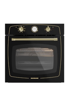 Silverline RS6507B01 72 L Rustik Siyah Fırın Silverline RS6507B01 72 L Rustik Siyah Fırın