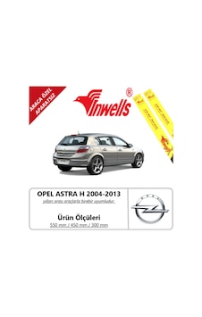 Opel Astra H Ön+Arka Silecek Takımı 2004-2013 Opel Astra H Ön+Arka Silecek Takımı 2004-2013