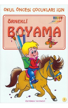 Örnekli Boyama 8- Özyürek Yayınevi