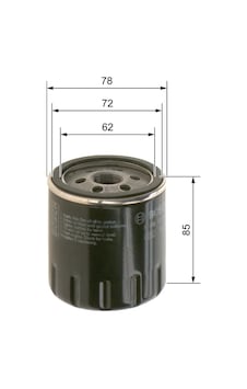 Yağ Filtresi - Alfa Romeo Mito, Giulietta, 500, Tipo, Egea - Bosch-f026407300 Yağ Filtresi - Alfa Romeo Mito, Giulietta, 500, Tipo, Egea - Bosch-f026407300