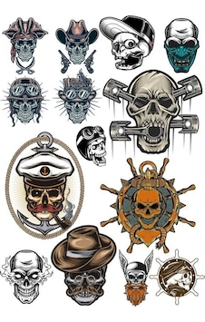 İskelet Kurukafa Sticker Set-4 13 Parça Telefon, Tablet, Defter, Laptop Sticker İskelet Kurukafa Sticker Set-4 13 Parça Telefon, Tablet, Defter, Laptop Sticker