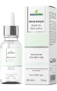 Bio Destek Akne Karşıtı Bakım Serumu 30 ML