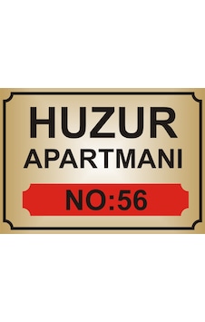 Apartman İsim Tabelası Mod9 Aliminyum AYNALI Gold Metal Levha Apartman İsim Tabelası Mod9 Aliminyum AYNALI Gold Metal Levha