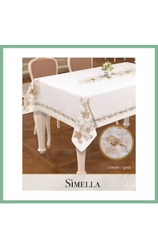 Bşkvirgo Keten Masa Örtüsü Tablecloth 160x300 Cm Yemek Masası Örtüsü Simella Model Krem-god Detay Bsk2026 Bşkvirgo Keten Masa Örtüsü Tablecloth 160x300 Cm Yemek Masası Örtüsü Simella Model Krem-god Detay Bsk2026