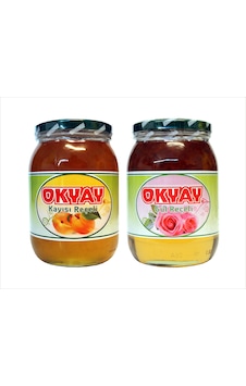 Okyay Kayısı + Gül Reçeli 2 x 1900 G
