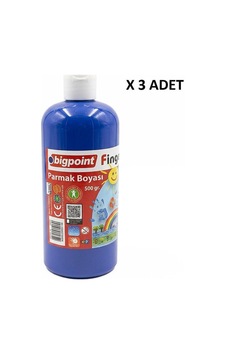 Bigpoint Parmak Boyası 500 Gram Mavi X 3 Adet Diğer Bigpoint Parmak Boyası 500 Gram Mavi X 3 Adet Diğer