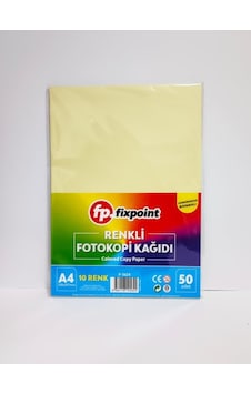 Aksiyon Global Fotokopi Kağıdı Renkli 50 Adet 1 Paket