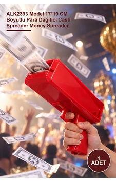 1 Adet Para Saçma Makinası Alk2393 Model 17 19 Cm Boyutlu Para Dağıtıcı Cash Spreader Money Spreader