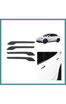 Trendexa Tesla Model 3 Y Uyumlu Karbon Dış Kapı Kolu Koruyucu Kaplama Seti 4 Lü Siyah Mac Trendexa Tesla Model 3 Y Uyumlu Karbon Dış Kapı Kolu Koruyucu Kaplama Seti 4 Lü Siyah Mac