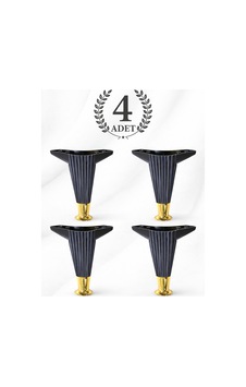 Nefes Model 12cm Siyah Gold Altın Mobilya Koltuk Ayağı, Baza Ayağı, Sehpa, Tv Ünite Ayak Yükseltici Siyah Siyah Nefes Model 12cm Siyah Gold Altın Mobilya Koltuk Ayağı, Baza Ayağı, Sehpa, Tv Ünite Ayak Yükseltici Siyah Siyah