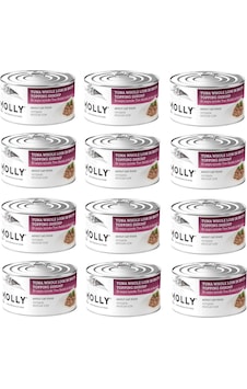 Molly Ton Ve Karidesli Et Suyu İçinde Yetişkin Kedi Konservesi 85 Gr. X 12 Adet Molly Ton Ve Karidesli Et Suyu İçinde Yetişkin Kedi Konservesi 85 Gr. X 12 Adet