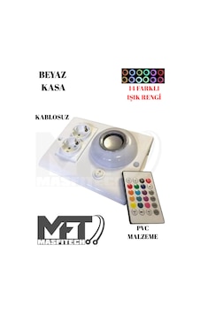 Masfitech Tezgah Altı Bluetooth Müzik Çalar Prizmatik Venüs Beyaz Masfitech Tezgah Altı Bluetooth Müzik Çalar Prizmatik Venüs Beyaz
