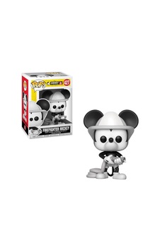 Funko - Pop : Disney: Mickey's 90th Anniversary: Firefighter Mickey, Mehrfarbig Funko - Pop : Disney: Mickey's 90th Anniversary: Firefighter Mickey, Mehrfarbig