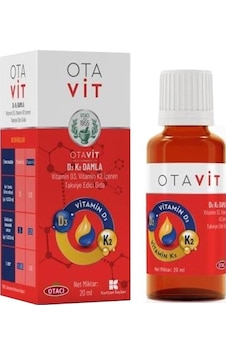 Ota Vit D3 K2 Damla Takviye Edici Gıda 20 ML