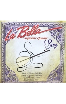 La Bella 0,20 Uzun Sap Bağlama Takım Tel La Bella 0,20 Uzun Sap Bağlama Takım Tel