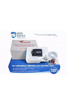 Oto Cam Su Deposu Fıskiye Bidonu Hortum Tam Takım 1 Set Oto Cam Su Deposu Fıskiye Bidonu Hortum Tam Takım 1 Set
