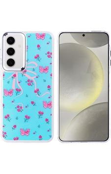 Galaxy S24 Fe Kılıf Airbag Tasarımlı Zore Hadra Kapak Kelebek Galaxy S24 Fe Kılıf Airbag Tasarımlı Zore Hadra Kapak Kelebek