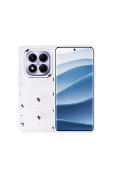 Kilifone - Redmi Note 14 Pro Plus Uyumlu Kılıf Airbag Tasarımlı Simli Şeffaf Kutup Kapak - Yıldız - T37080 Kilifone - Redmi Note 14 Pro Plus Uyumlu Kılıf Airbag Tasarımlı Simli Şeffaf Kutup Kapak - Yıldız - T37080