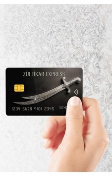 Zülfikar Express Black Kart Kaplama Sticker Kart Etiketi Yüksek Kaliteli Baskı Standart Zülfikar Express Black Kart Kaplama Sticker Kart Etiketi Yüksek Kaliteli Baskı Standart