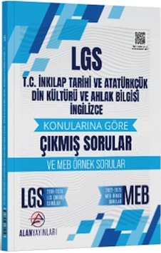 8. Sınıf Lgs T.c. İnkılap Tarihi Din Kültürü Ve İngilizce Konularına Göre Çıkmış Sorular Alan