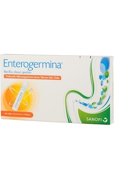 Enterogermina Propiyotik Mikroorganizma İçeren Takviye Edici Gıda 5 ML x 10 Flakon Yetişkin Enterogermina Propiyotik Mikroorganizma İçeren Takviye Edici Gıda 5 ML x 10 Flakon Yetişkin