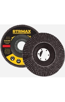 Rtrmax Flap Disk Zımpara 80 x 115 MM Rtrmax Flap Disk Zımpara 80 x 115 MM