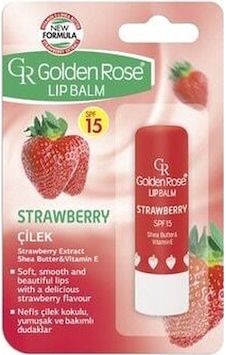 Golden Rose Çilekli Dudak Balsamı Spf 15 No: 04 8691190070069 Golden Rose Çilekli Dudak Balsamı Spf 15 No: 04 8691190070069