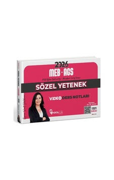 Hoca Kafası 2026 Meb-ags Sözel Yetenek Video Ders Notları - Öznur Saat Yıldırım Hoca Kafası 2026 Meb-ags Sözel Yetenek Video Ders Notları - Öznur Saat Yıldırım