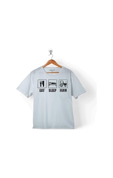 Eat Sleep Farm Yemek Uyku Çalışmak Çiftçilik Çocuk Tişört 001 Eat Sleep Farm Yemek Uyku Çalışmak Çiftçilik Çocuk Tişört 001