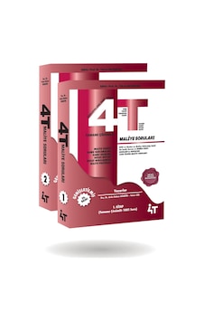 4T Yayınları  Maliye Soruları 20. BASKI