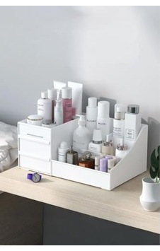 3 Katlı 2 Çekmeceli Ofis, Kozmetik Ve Makyaj Organizer/takı Makyaj Masüstü Düzenleme Kutusu,beyaz Şeffaf 10 Parça 3 Katlı 2 Çekmeceli Ofis, Kozmetik Ve Makyaj Organizer/takı Makyaj Masüstü Düzenleme Kutusu,beyaz Şeffaf 10 Parça