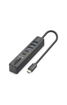 Büro Ev Ofis Cihazları İçin 7port 5gbps Typec3.2 Gen1 Hub Kart Okuyucu Büro Ev Ofis Cihazları İçin 7port 5gbps Typec3.2 Gen1 Hub Kart Okuyucu