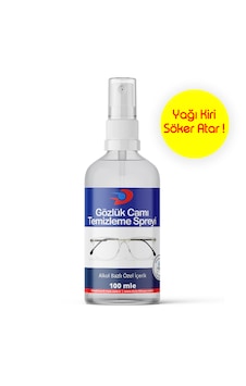 Gözlük Camı Temizleme ve Dezenfektan Spreyi Antistatik 100 ML Gözlük Camı Temizleme ve Dezenfektan Spreyi Antistatik 100 ML