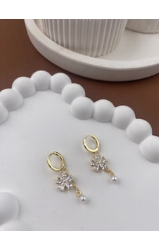925 Ayar Kadın Gümüş Silver Küpe Gümüş 925 Ayar Kadın Gümüş Silver Küpe Gümüş