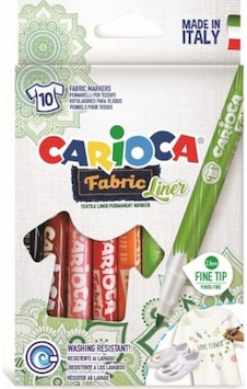 Carıoca Keçeli Kumaş Boya Kalemi Fıne 10 Lu 42909 Carıoca Keçeli Kumaş Boya Kalemi Fıne 10 Lu 42909