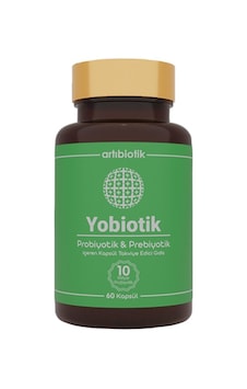 Doğadan Bizim Artıbiotik Yobiotik Probiyotik & Prebiyotik 60 Kapsül Doğadan Bizim Artıbiotik Yobiotik Probiyotik & Prebiyotik 60 Kapsül