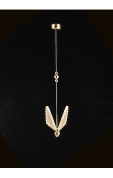 Akrilik Tekli Kelebek Sarkıt Gold Akrilik Tekli Kelebek Sarkıt Gold