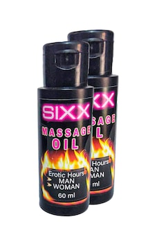 Sixx / Massàge Oìl 2 Li -kadın Erkek Masaj Yağı Er0tıc 60 Ml 2 Adet Sixx / Massàge Oìl 2 Li -kadın Erkek Masaj Yağı Er0tıc 60 Ml 2 Adet