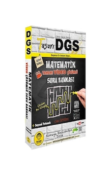 DGS Matematik Video Çözümlü Soru Bankası - Cem Öztürk - Tasarı Akademi DGS Matematik Video Çözümlü Soru Bankası - Cem Öztürk - Tasarı Akademi