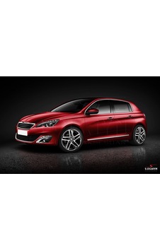 S-Dizayn  Peugeot 308 Kapı Koruma Çıtası Krom 2014 Üzeri
